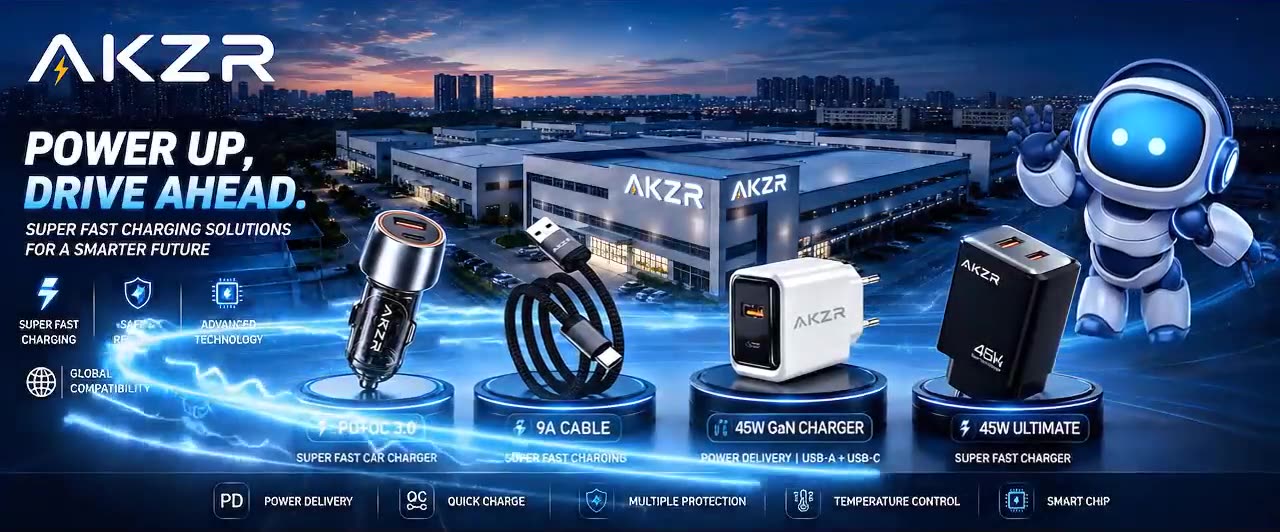 AKZR — super fast charging solutions